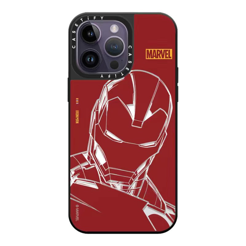 CAPA PARA IPHONE COM PERSONAGEM DA MARVEL