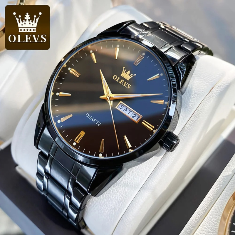 OLEVS - Classic Gold Relógio Brand Luxury -  (DESCONTO ENCERRA HOJE ÁS 23:59)