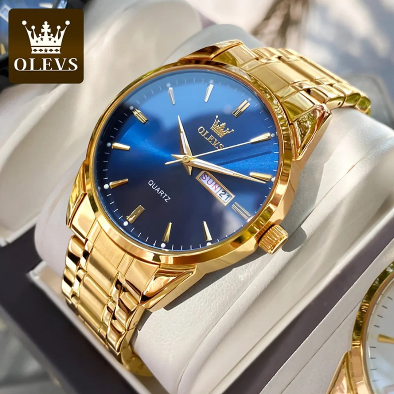 OLEVS - Classic Gold Relógio Brand Luxury -  (DESCONTO ENCERRA HOJE ÁS 23:59)