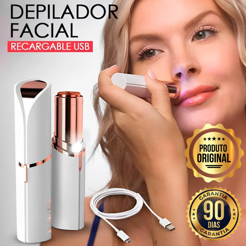 Depilador Facial Portatil - FRETE GRÁTIS - AMERYK