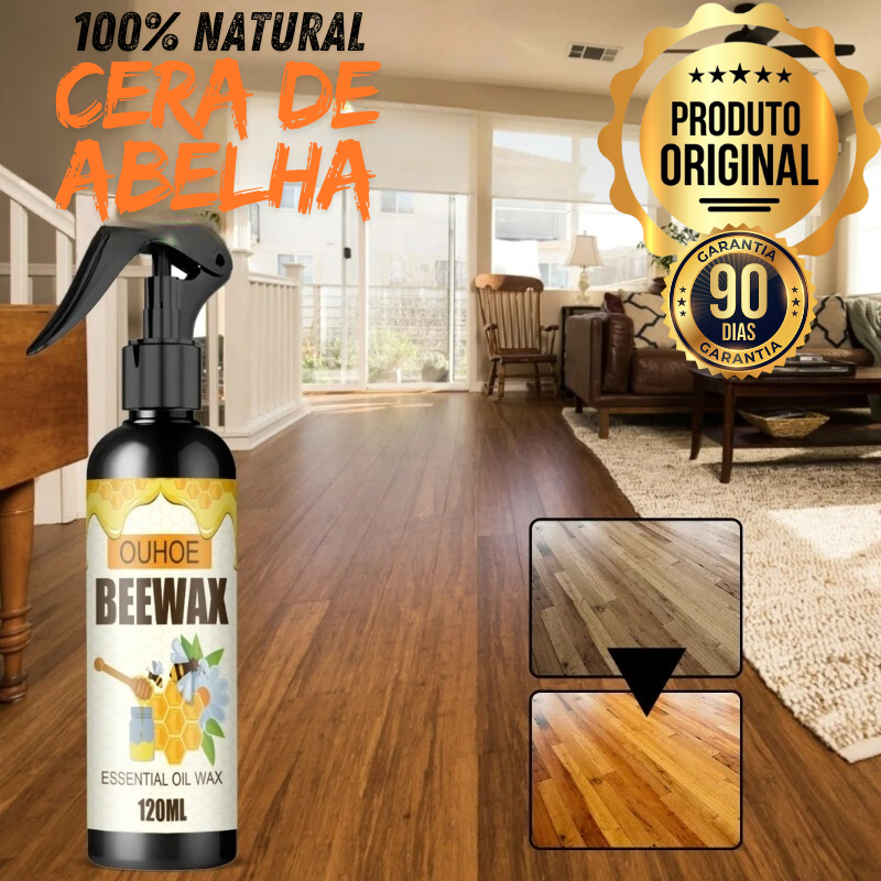 Cera de Abelha Spray para Móveis - (DESCONTO ENCERRA HOJE ÁS 23:59)