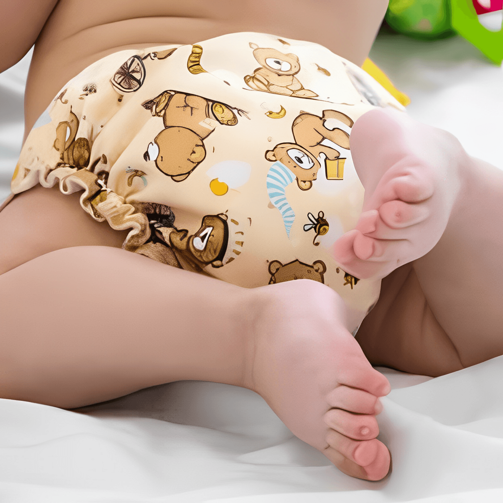 Fraldas Cute Baby (4 peças) + Brinde Exclusivo - AMERYK