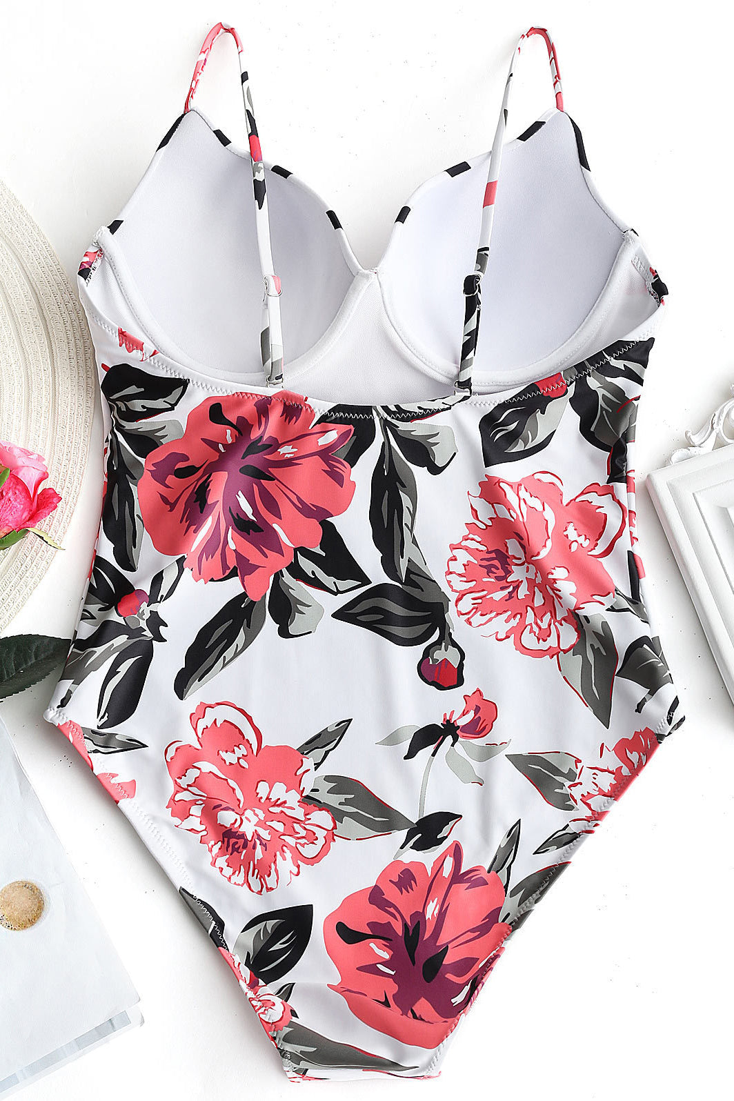 Maiô Push-Up Estampa Floral - AMERYK