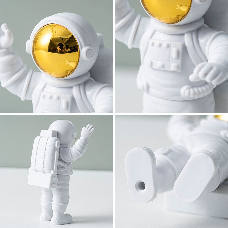 3-4 Pcs Decoração de Astronauta e Lua para Sala e Quarto - AMERYK