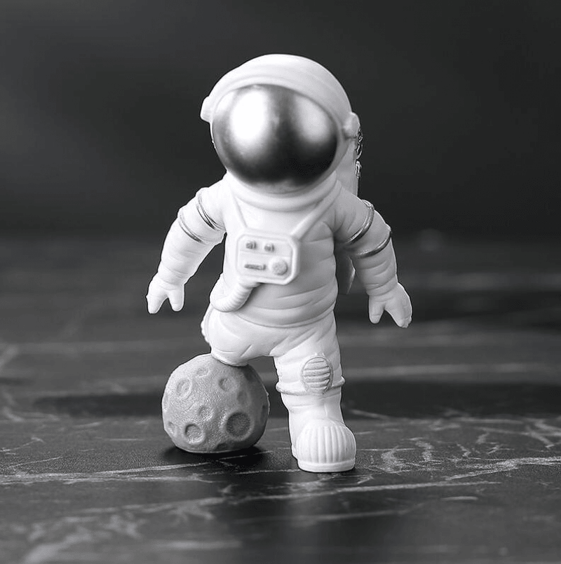 3 Pçs Escultura de Astronauta e Decoração para Casa - AMERYK