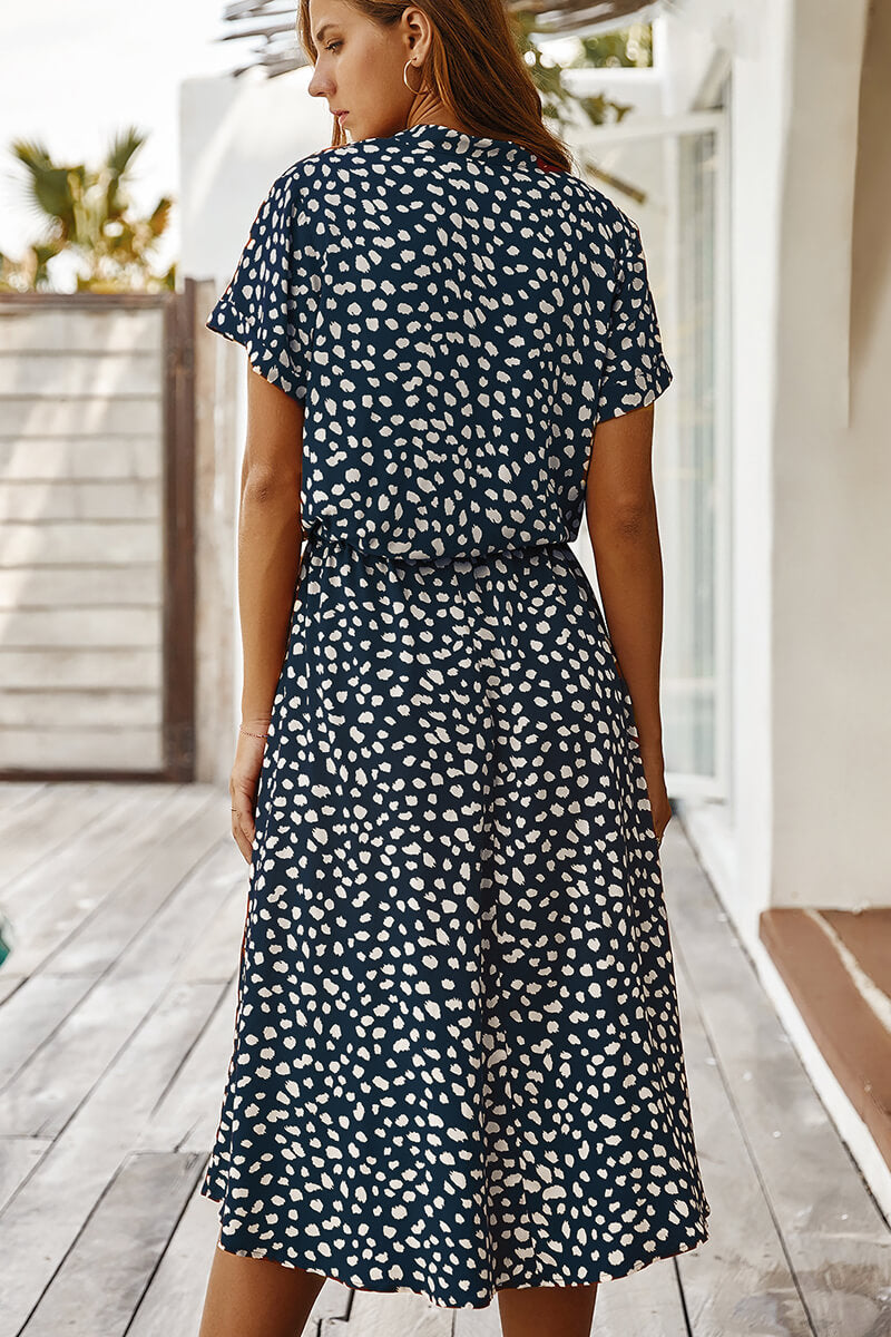 Vestido Polka Dot Midi - AMERYK